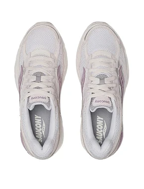 Женские кроссовки Saucony PROGRID OMNI 9 PREMIUM тканевые сиреневые - фото 4 - Miraton
