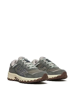 Чоловічі кросівки Saucony GRID PEAK тканинні сірі - фото 2 - Miraton