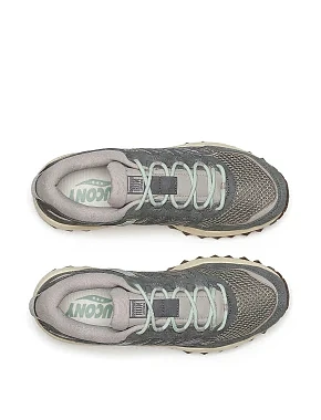 Чоловічі кросівки Saucony GRID PEAK тканинні сірі - фото 5 - Miraton