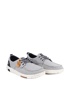 Чоловічі туфлі Dockers тканинні сірі - фото 3 - Miraton