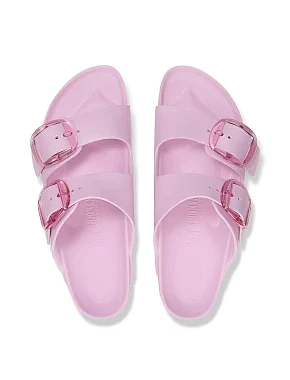 Жіночі шльопанці BIRKENSTOCK Arizona Big Buckle Eva гумові рожеві - фото 5 - Miraton