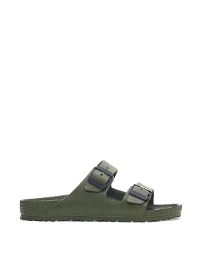 Чоловічі шльопанці BIRKENSTOCK Arizona Stealth Buckle EVA гумові зелені - фото 1 - Miraton