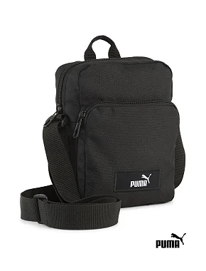 Чоловіча сумка месенджер PUMA чорна - фото 1 - Miraton