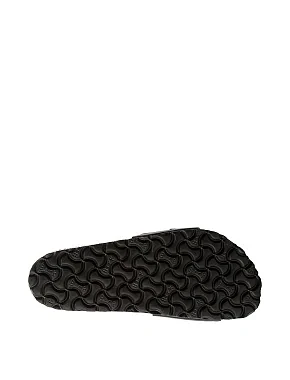 Жіночі шльопанці BIRKENSTOCK Madrid Bs з екошкіри чорні - фото 7 - Miraton