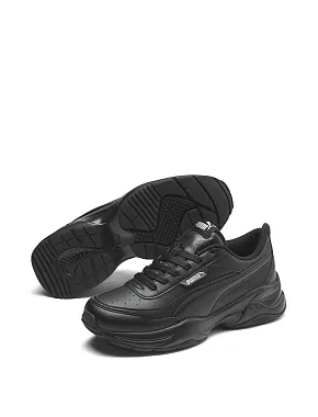 Жіночі кросівки PUMA Cilia Mode зі штучної шкіри чорні - фото 3 - Miraton