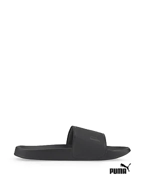 Мужские шлепанцы PUMA Leadcat 2.0 резиновые черные - фото 1 - Miraton