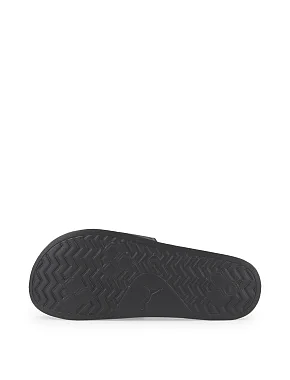 Мужские шлепанцы PUMA Leadcat 2.0 резиновые черные - фото 6 - Miraton