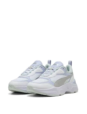 Женские кроссовки PUMA Cassia тканевые белые - фото 3 - Miraton