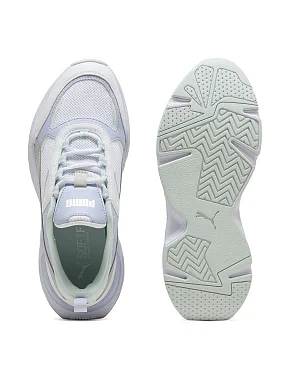 Женские кроссовки PUMA Cassia тканевые белые - фото 4 - Miraton