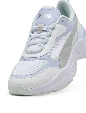 Женские кроссовки PUMA Cassia тканевые белые - фото 5 - Miraton
