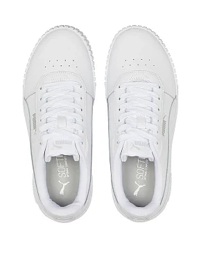 Жіночі кеди PUMA Carina 2.0 із штучної шкіри білі - фото 4 - Miraton