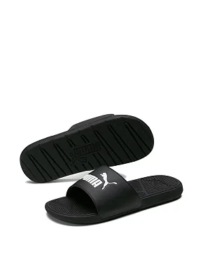 Чоловічі шльопанці PUMA Cool Cat 2.0 гумові чорні - фото 3 - Miraton