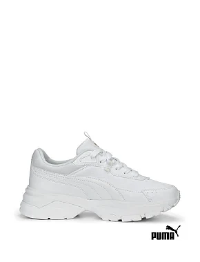 Женские кроссовки PUMA Cassia Via Sneakers Women из искусственной кожи белые - фото 1 - Miraton