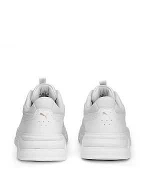 Женские кроссовки PUMA Cassia Via Sneakers Women из искусственной кожи белые - фото 4 - Miraton