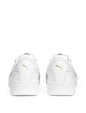 Жіночі кеди PUMA Carina Street Sneakers Women зі штучної шкіри білі - фото 3 - Miraton