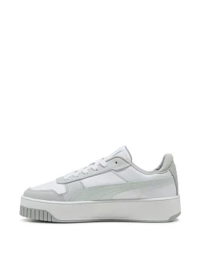 Жіночі кеди PUMA Carina Street Sneakers Women зі штучної шкіри білі - фото 2 - Miraton