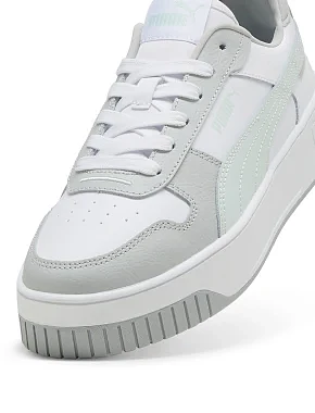 Жіночі кеди PUMA Carina Street Sneakers Women зі штучної шкіри білі - фото 5 - Miraton