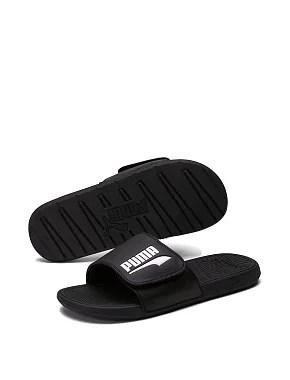Чоловічі шльопанці PUMA Cool Cat 2.0 гумові чорні - фото 3 - Miraton