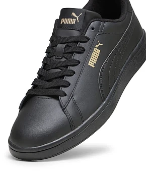 Мужские кеды PUMA Smash 3.0 L Sneakers из искусственной кожи черные - фото 5 - Miraton