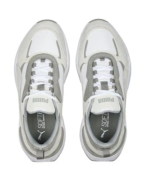 Жіночі кросівки PUMA Cassia Mix із штучної шкіри білі - фото 3 - Miraton