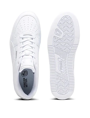 Мужские кеды PUMA Caven 2.0 из искусственной кожи белые - фото 4 - Miraton