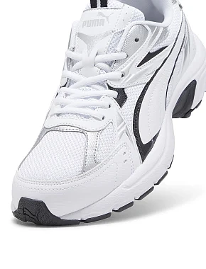 Чоловічі кросівки PUMA Milenio Tech Sneakers зі штучної шкіри чорні - фото 5 - Miraton