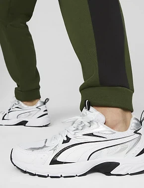 Чоловічі кросівки PUMA Milenio Tech Sneakers зі штучної шкіри чорні - фото 8 - Miraton