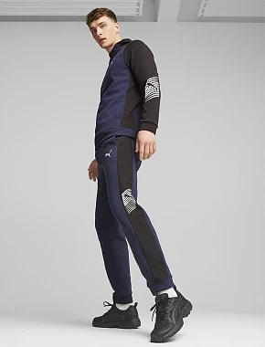 Чоловічі кросівки PUMA Milenio Tech Sneakers зі штучної шкіри чорні - фото 7 - Miraton