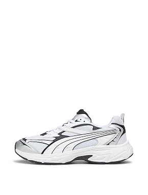 Жіночі кросівки PUMA Morphic Base зі штучної шкіри білі - фото 2 - Miraton