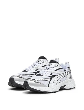 Жіночі кросівки PUMA Morphic Base зі штучної шкіри білі - фото 3 - Miraton