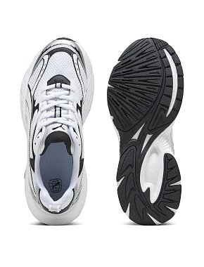 Жіночі кросівки PUMA Morphic Base зі штучної шкіри білі - фото 4 - Miraton
