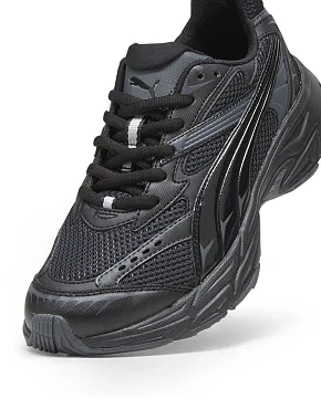 Чоловічі кросівки PUMA Morphic Base із штучної шкіри чорні - фото 5 - Miraton