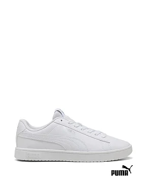 Жіночі кеди PUMA Rickie Classic Sneakers із штучної шкіри білі - фото 1 - Miraton
