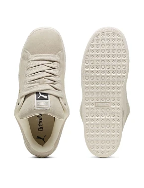 Жіночі кеди PUMA Suede XL Sneakers замшеві бежеві - фото 4 - Miraton