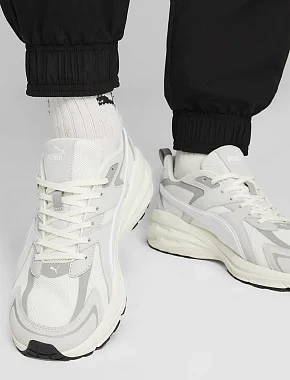 Чоловічі кросівки PUMA Hypnotic LS Sneakers зі штучної шкіри сірі - фото 8 - Miraton