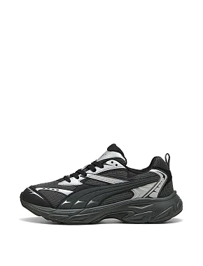Жіночі кросівки PUMA Morphic Retro зі штучної шкіри чорні - фото 2 - Miraton