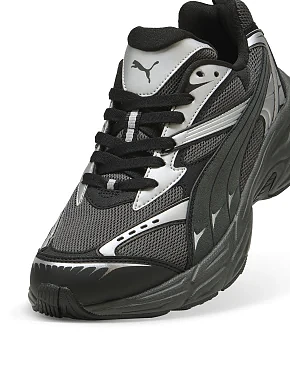Жіночі кросівки PUMA Morphic Retro зі штучної шкіри чорні - фото 5 - Miraton