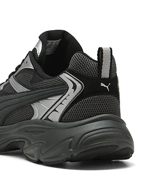Жіночі кросівки PUMA Morphic Retro зі штучної шкіри чорні - фото 6 - Miraton