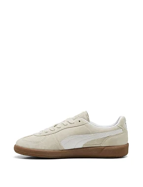 Мужские кеды PUMA Palermo Sneakers замшевые молочного цвета - фото 2 - Miraton