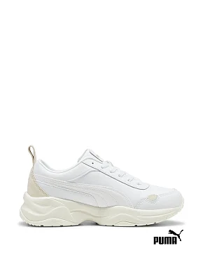 Жіночі кросівки PUMA Cilia Mode Lux Sneakers із штучної шкіри білі - фото 1 - Miraton