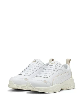 Жіночі кросівки PUMA Cilia Mode Lux Sneakers із штучної шкіри білі - фото 3 - Miraton