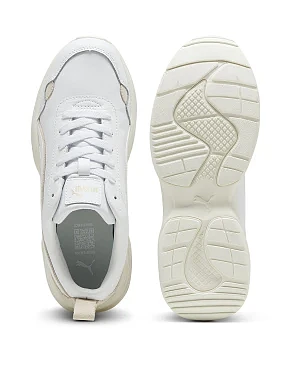 Жіночі кросівки PUMA Cilia Mode Lux Sneakers із штучної шкіри білі - фото 4 - Miraton