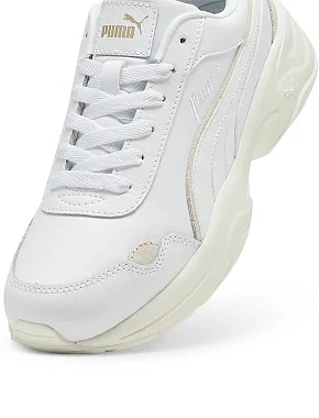 Жіночі кросівки PUMA Cilia Mode Lux Sneakers із штучної шкіри білі - фото 5 - Miraton