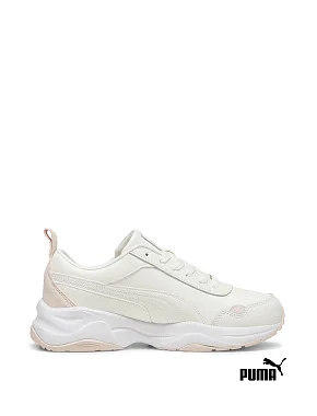 Жіночі кросівки PUMA Cilia Mode Lux Sneakers із штучної шкіри білі - фото 1 - Miraton