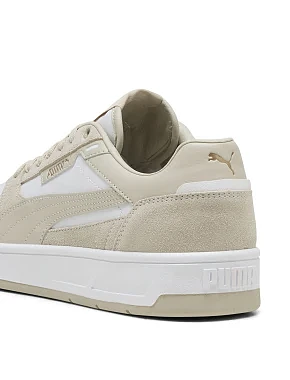 Мужские кеды PUMA Court Classic Suede Sneakers замшевые бежевые - фото 6 - Miraton