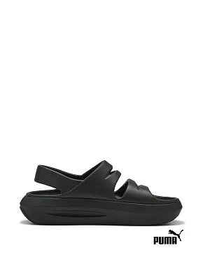 Женские сандалии PUMA Flatter Sandals резиновые серые - фото 1 - Miraton