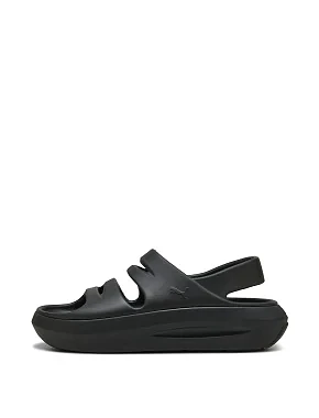 Женские сандалии PUMA Flatter Sandals резиновые серые - фото 2 - Miraton