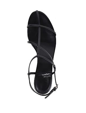 Жіночі босоніжки JEFFREY CAMPBELL з екошкіри чорні - фото 3 - Miraton