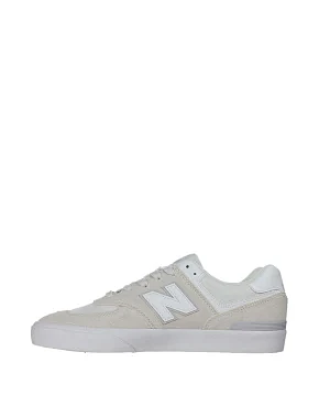 Жіночі кеди New Balance нубукові бежеві - фото 2 - Miraton