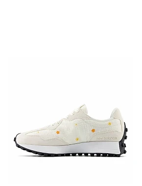 Жіночі кросівки New Balance 327 замшеві білі - фото 2 - Miraton